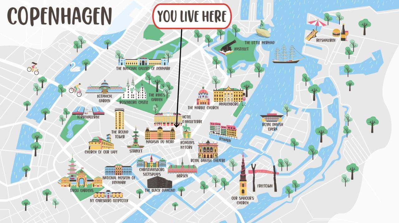 Super 2br In Old Town Appartamento Copenaghen
